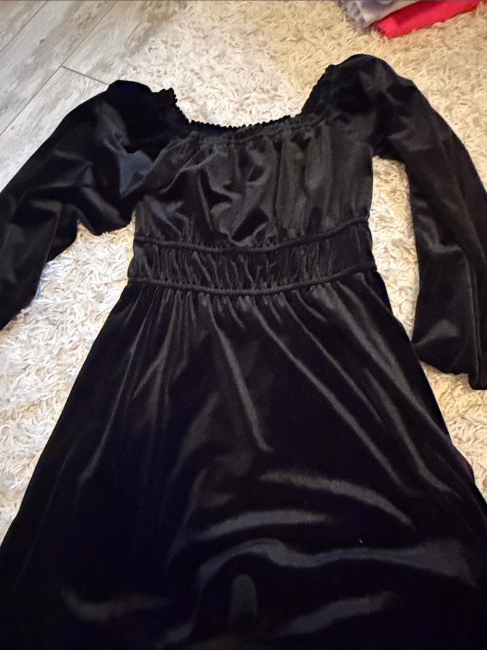 Black Velvet dress girls